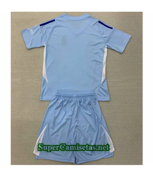 Tailandia Equipacion Camiseta Nottingham Forest Niño Portero Azul 2024 2025