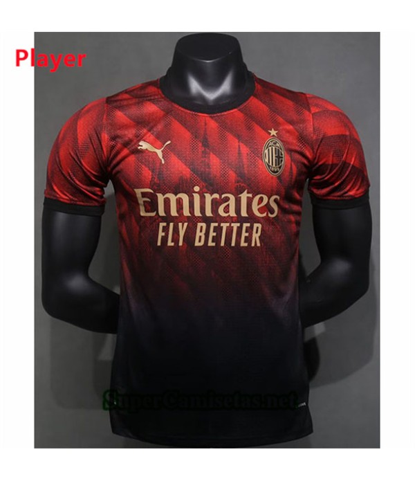 Tailandia Equipacion Camiseta Player Ac Milan Spec...