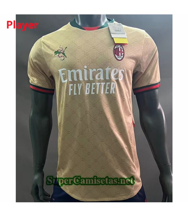 Tailandia Equipacion Camiseta Player Ac Milan X Gu...