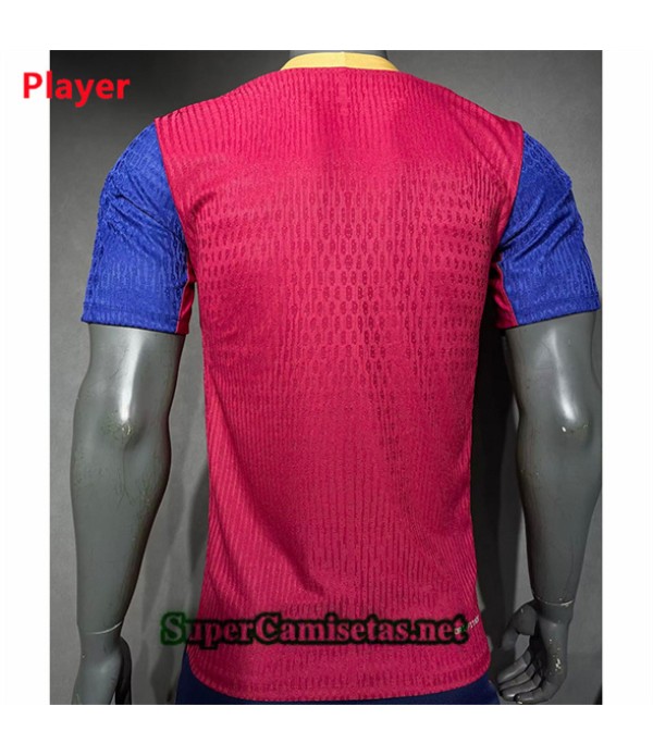 Tailandia Equipacion Camiseta Player Barcelona Training Rojo 2024 2025