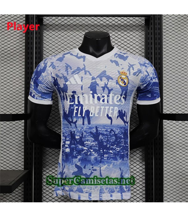 Tailandia Equipacion Camiseta Player Real Madrid S...