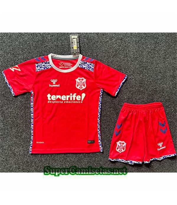 Tailandia Equipacion Camiseta Tenerife Niño Rojo ...