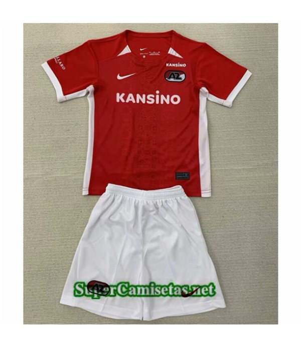 Tailandia Primera Equipacion Camiseta Alkmaar Niño 2024 2025