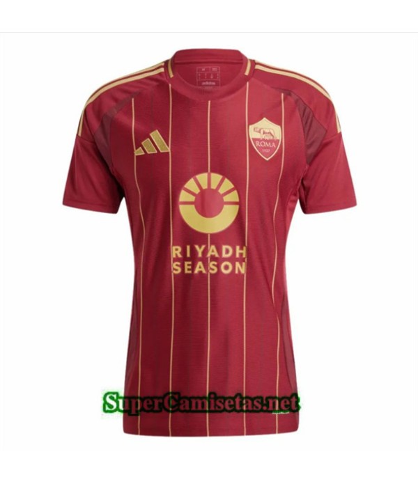 Tailandia Primera Equipacion Camiseta As Roma 2024 2025