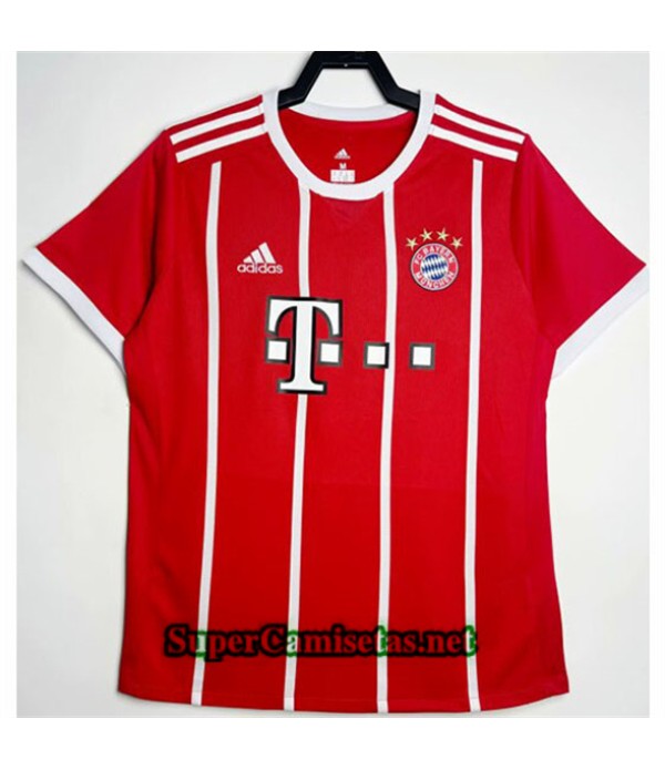 Tailandia Primera Equipacion Camiseta Bayern Munich Hombre 17 18