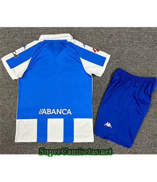 Tailandia Primera Equipacion Camiseta Deportivo La Corogne Niño 2024 2025