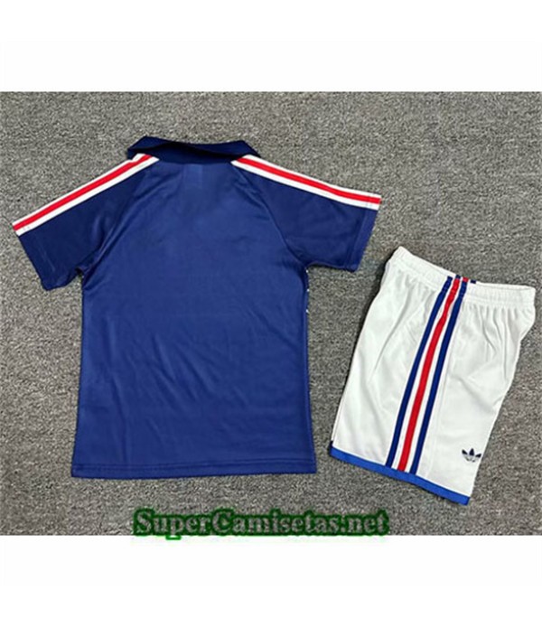 Tailandia Primera Equipacion Camiseta Francia Niño Hombre 1982 84