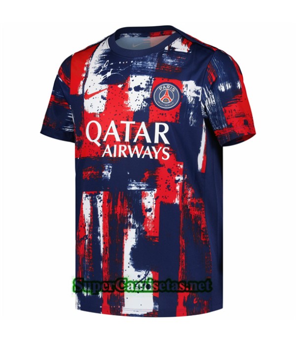 Tailandia Primera Equipacion Camiseta Psg Dri Fit Pre Match 2024 2025