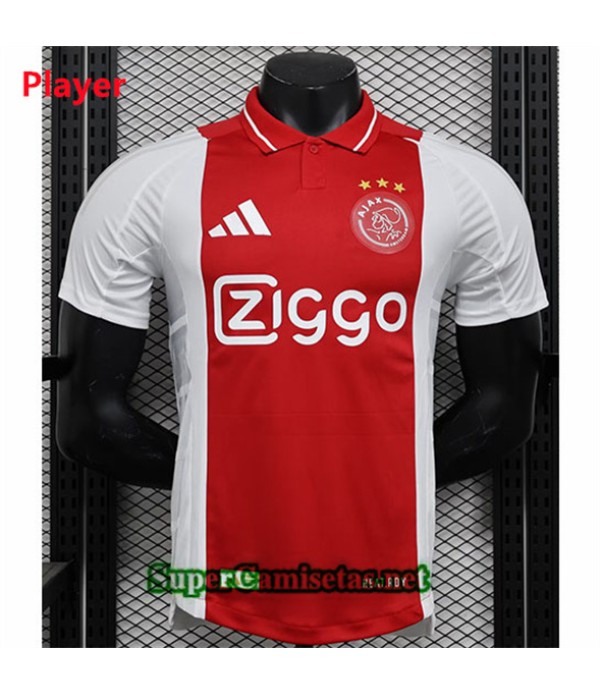 Tailandia Primera Equipacion Camiseta Player Ajax 2024 2025