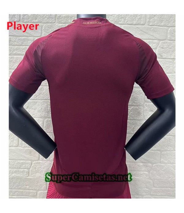 Tailandia Primera Equipacion Camiseta Player As Roma 2024 2025