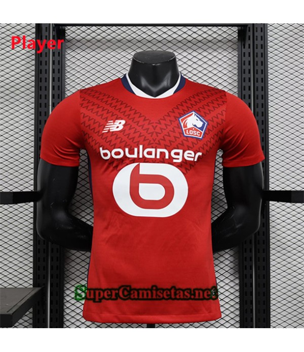 Tailandia Primera Equipacion Camiseta Player Lille Osc 2024 2025