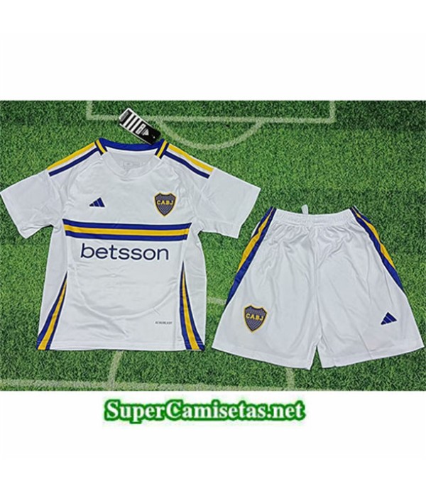 Tailandia Segunda Equipacion Camiseta Boca Juniors Niño 2024 2025