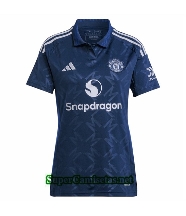 Tailandia Segunda Equipacion Camiseta Manchester U...