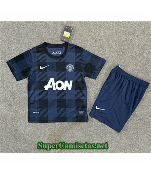 Tailandia Segunda Equipacion Camiseta Manchester United Niño Hombre 2013 14