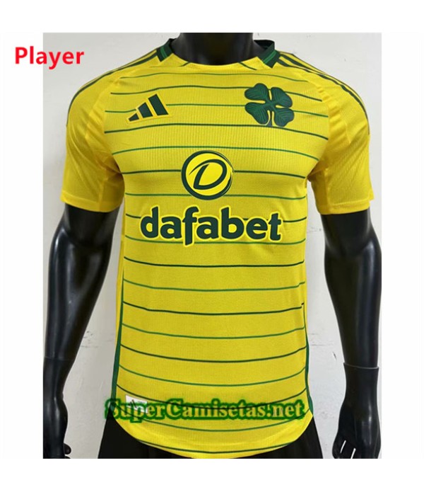 Tailandia Segunda Equipacion Camiseta Player Celtic Fc 2024 2025