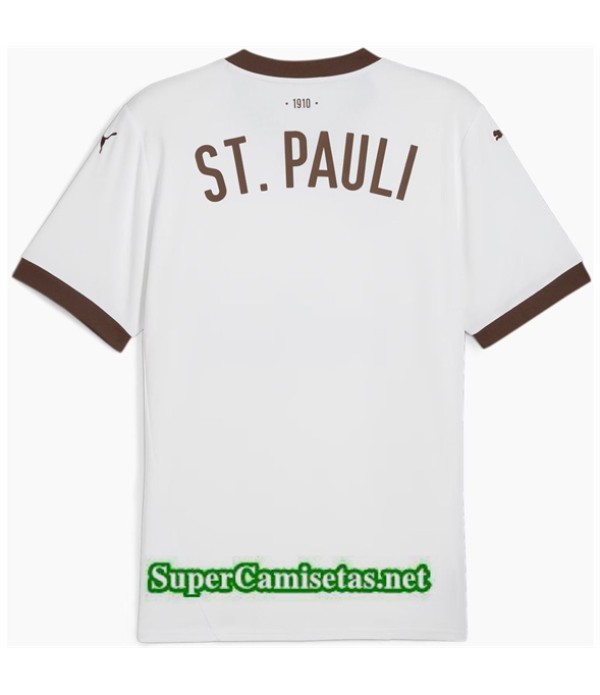 Tailandia Segunda Equipacion Camiseta St Pauli 2024 2025