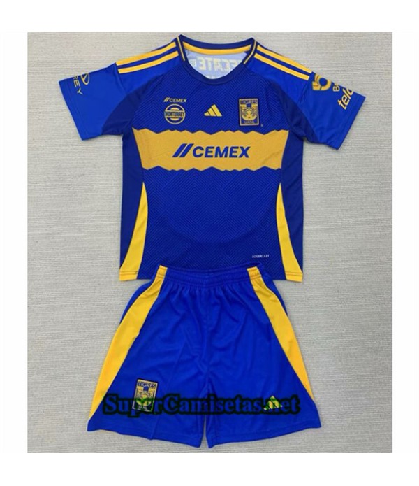 Tailandia Segunda Equipacion Camiseta Tigres Niño 2024 2025