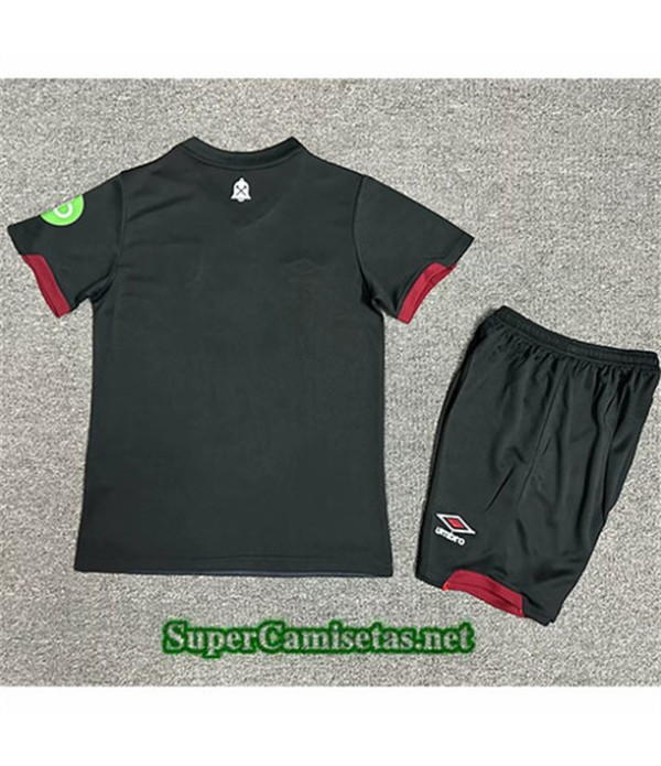 Tailandia Segunda Equipacion Camiseta West Ham Niño 2024 2025