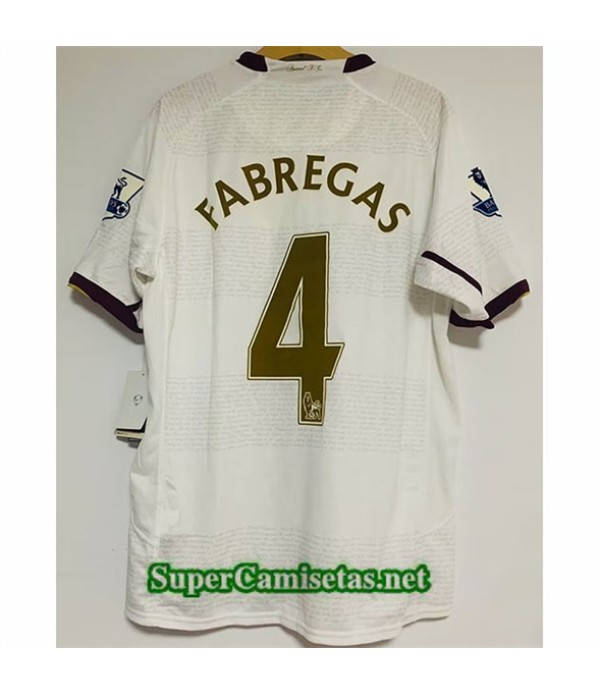 Tailandia Segunda Equipacion Camiseta Arsenal Hombre 2007 08