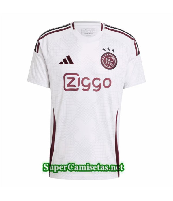 Tailandia Tercera Equipacion Camiseta Ajax 2024 2025