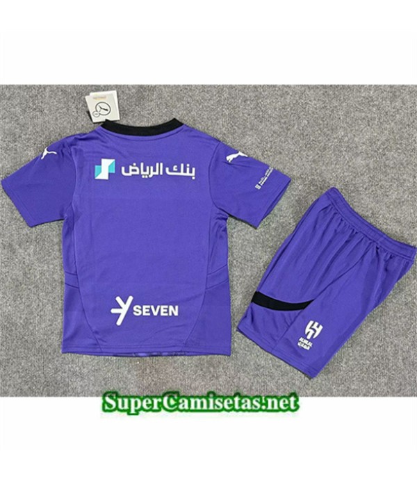 Tailandia Tercera Equipacion Camiseta Al Hilal Niño 2024 2025