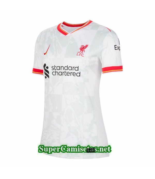 Tailandia Tercera Equipacion Camiseta Liverpool Mu...