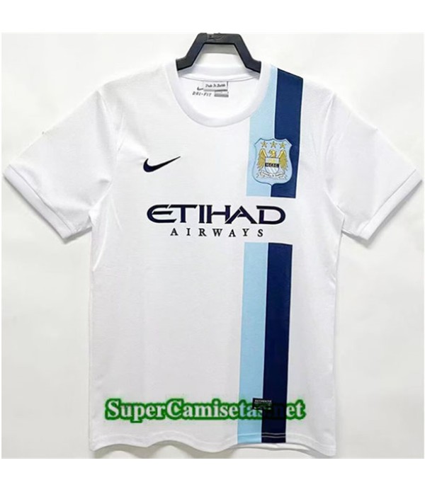 Tailandia Tercera Equipacion Camiseta Manchester City Hombre 2013 14