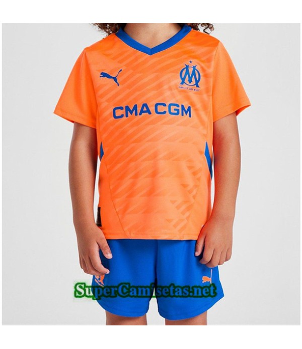 Tailandia Tercera Equipacion Camiseta Marsella Ni...