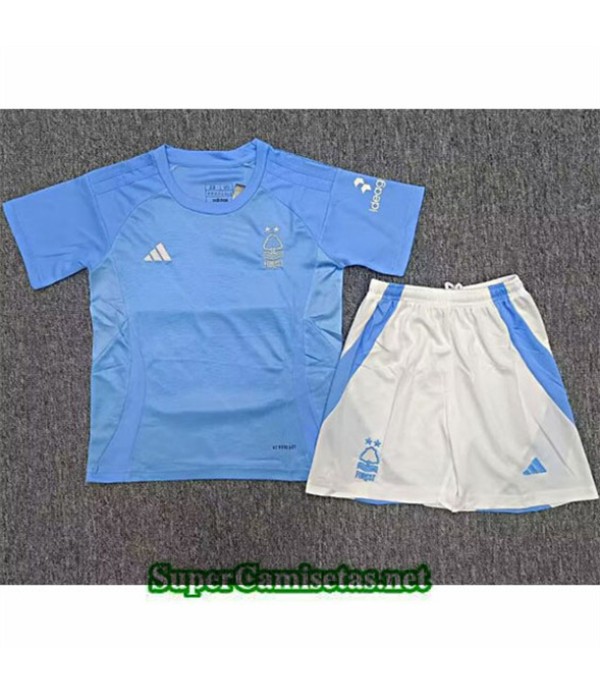 Tailandia Tercera Equipacion Camiseta Nottingham Forest Niño 2024 2025