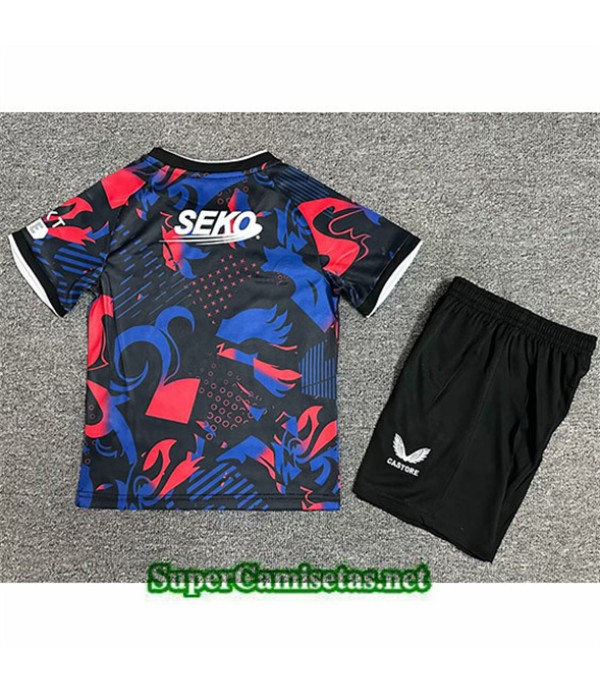 Tailandia Tercera Equipacion Camiseta Rangers Niño 2024 2025