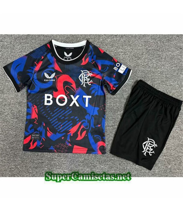 Tailandia Tercera Equipacion Camiseta Rangers Niño 2024 2025