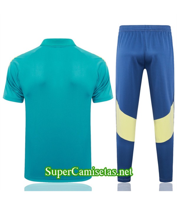 Tailandia Camiseta Kit De Entrenamiento Ajax Polo Azul 2024 2025