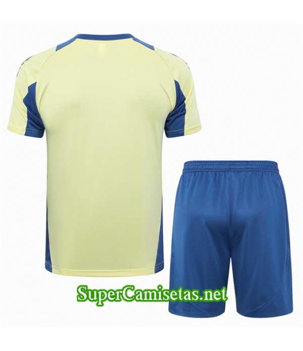 Tailandia Camiseta Kit De Entrenamiento Ajax Amarillo Claro 2024 2025