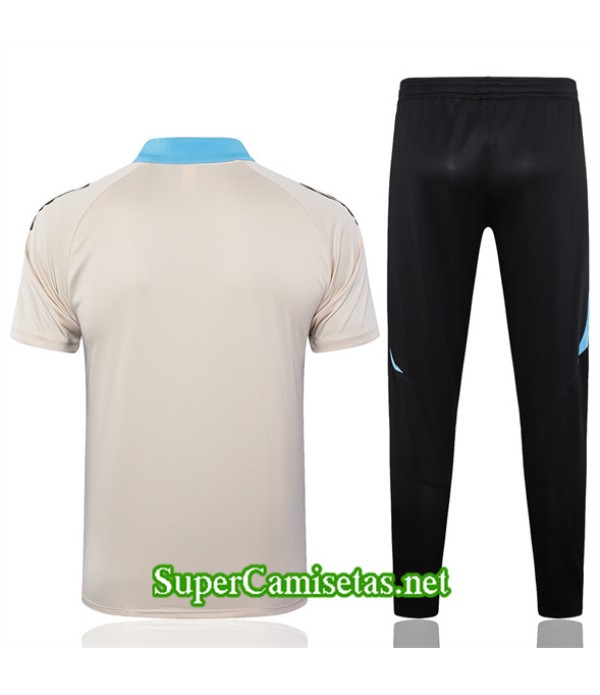 Tailandia Camiseta Kit De Entrenamiento Argentina Polo Amarillo 2024 2025