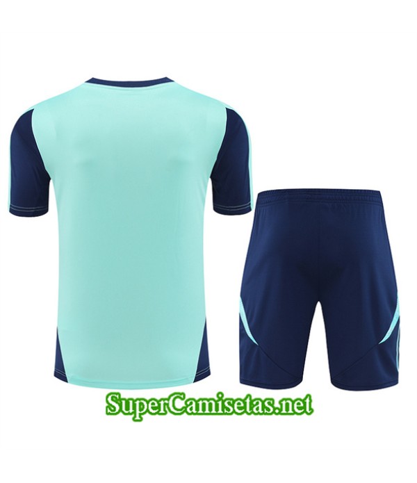 Tailandia Camiseta Kit De Entrenamiento Arsenal Azul 2024 2025