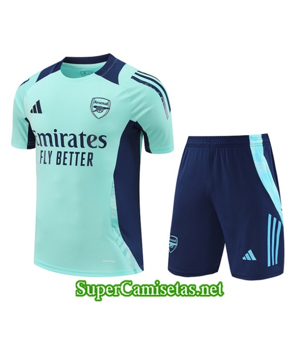 Tailandia Camiseta Kit De Entrenamiento Arsenal Azul 2024 2025