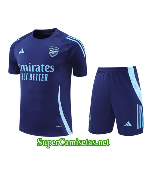 Tailandia Camiseta Kit De Entrenamiento Arsenal Azul Marino 2024 2025