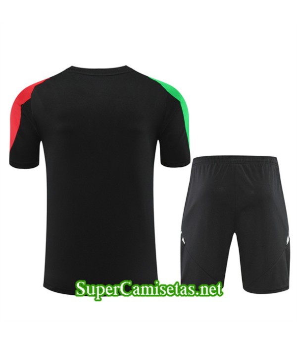 Tailandia Camiseta Kit De Entrenamiento Arsenal Niño Negro 2024 2025