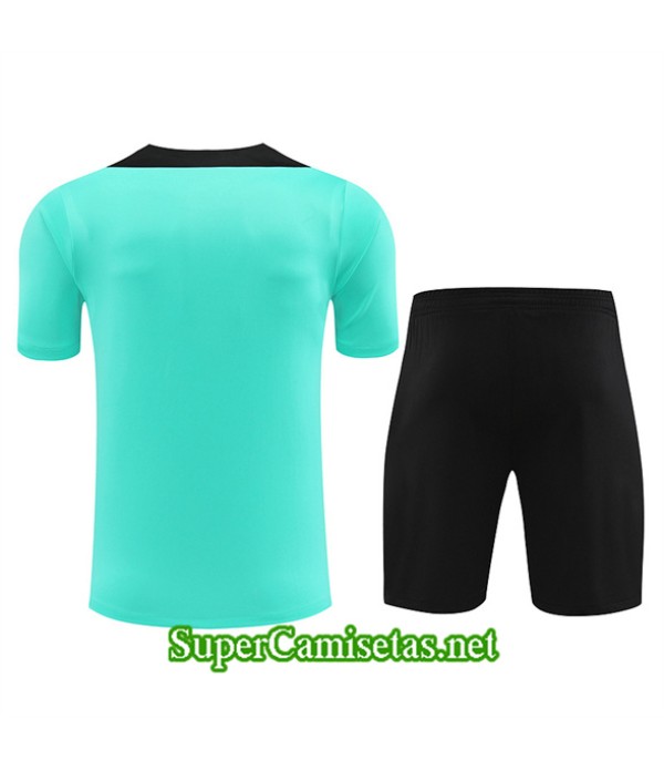 Tailandia Camiseta Kit De Entrenamiento Atletico Madrid Verde 2024 2025