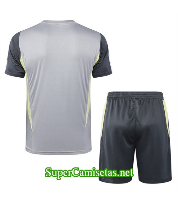 Tailandia Camiseta Kit De Entrenamiento Atletico Mineiro Gris Claro 2024 2025