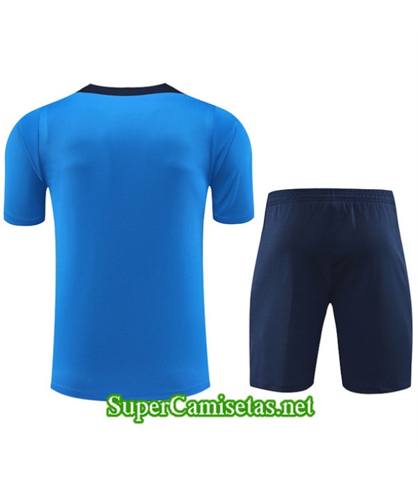 Tailandia Camiseta Kit De Entrenamiento Chelsea Azul 2024 2025