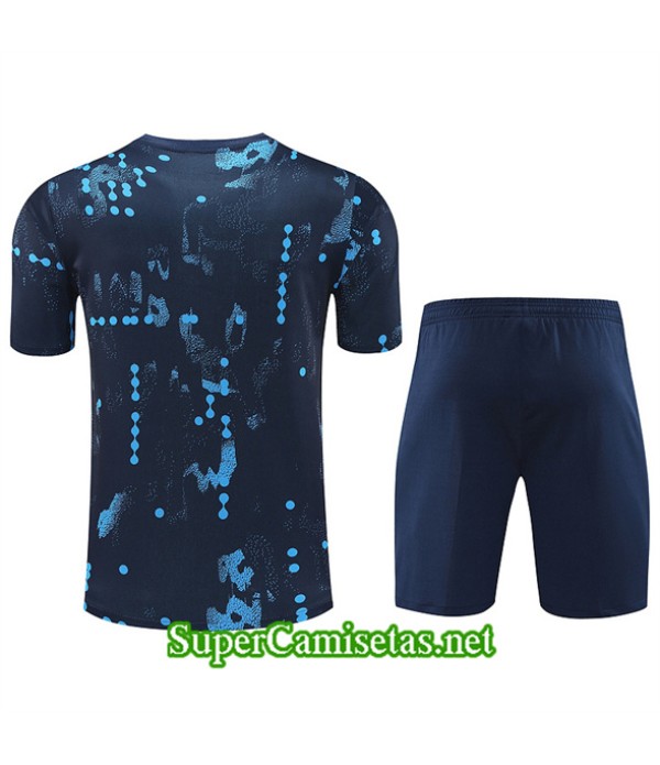 Tailandia Camiseta Kit De Entrenamiento Chelsea Azul Marino 2024 2025