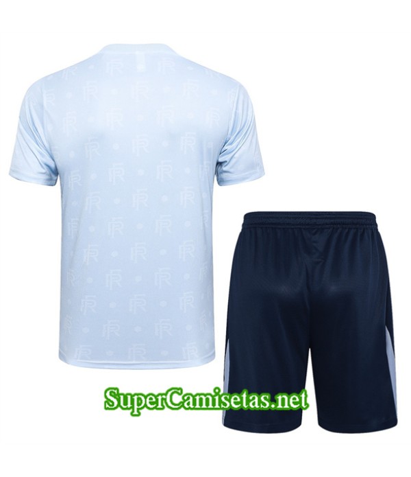 Tailandia Camiseta Kit De Entrenamiento Francia Azul Claro 2024 2025