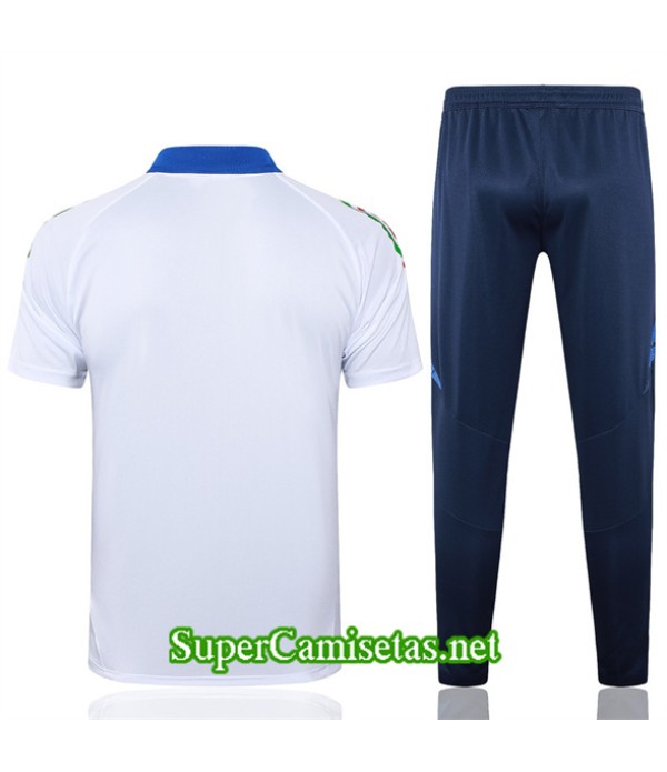 Tailandia Camiseta Kit De Entrenamiento Italia Polo Blanco 2024 2025