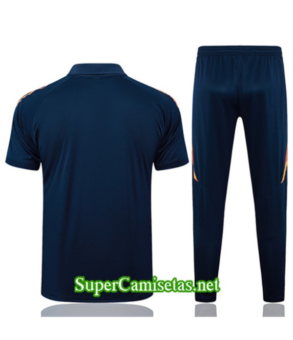 Tailandia Camiseta Kit De Entrenamiento Juventus Azul Marino 2024 2025