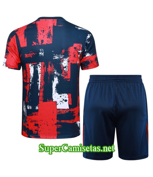 Tailandia Camiseta Kit De Entrenamiento Paris Psg Azul 2024 2025