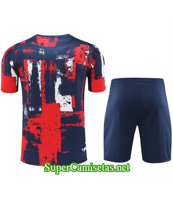 Tailandia Camiseta Kit De Entrenamiento Paris Psg Azul 2024 2025