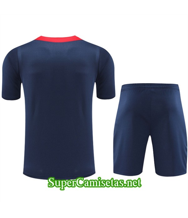 Tailandia Camiseta Kit De Entrenamiento Paris Psg Azul Marino 2024 2025