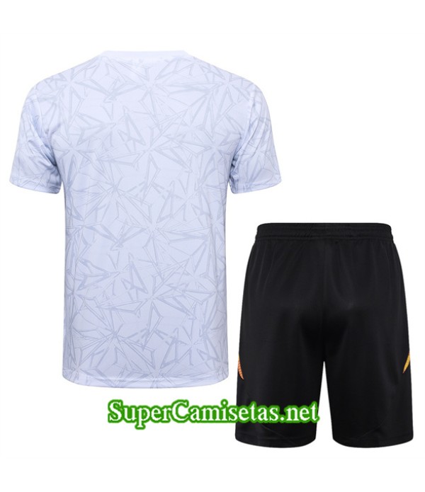 Tailandia Camiseta Kit De Entrenamiento Real Madrid Blanco 2024 2025