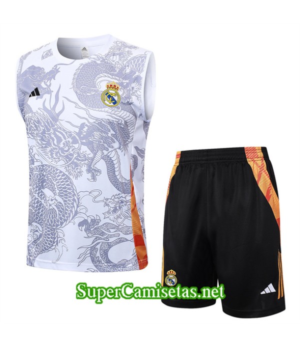 Tailandia Camiseta Kit De Entrenamiento Real Madri...